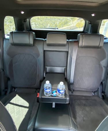 intérieur Skoda chauffeur privé Cassis