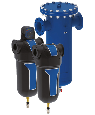 compressed air water filter