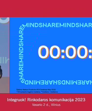 Marketing Effectiveness Conference, Vilnius, Lithuania, 2022