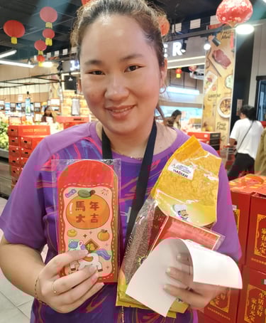 Harumas Beras Merah 1kg, Angpao Harumas