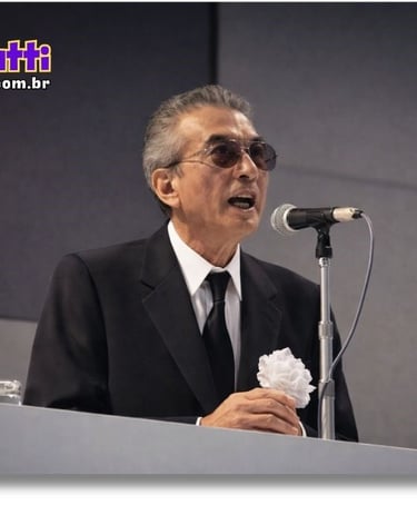 Presidente da Nintendo, Hiroshi Yamauchi, ministrou uma palestra com o tema "Perspectivas Futuras ..
