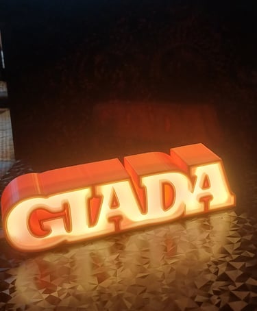 LIGHTBOX - NOMI LUMINOSI