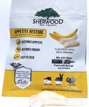 Hot Cross Buns recommended supplies - Sherwood Appetite restore