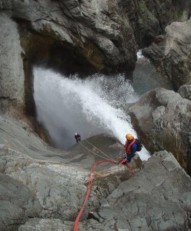 Canyon de Oules de Freissinières, 05, Hautes-Alpes, Briançon, Guillestre, Embrun