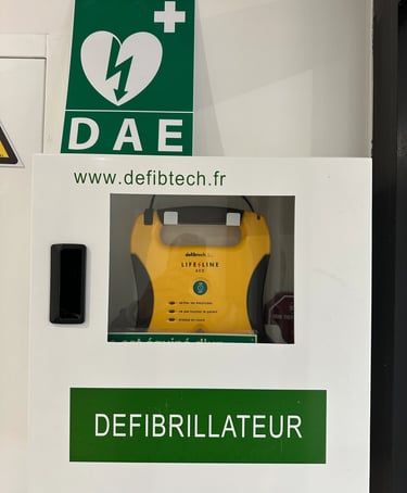 Défibrilateur lyon