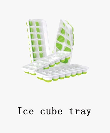Ice cube mold, kitchen mold for making ice cubes.
