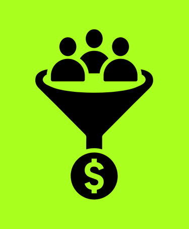lead funnel icon