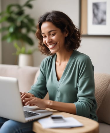 Bright living room with modern inventory
