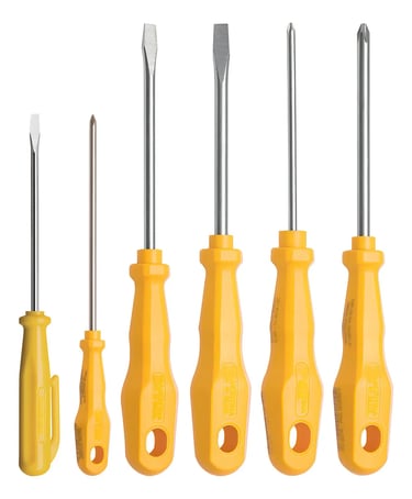 Jogo De Chave De Fenda / Phillips Com 6 Peças Tramontina