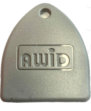 Image of AWID Fob Duplication Process