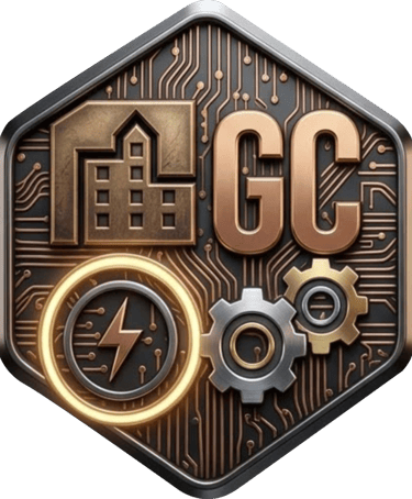 GC Power Design Architectural Sign Company Serving The California Bay Area Logo