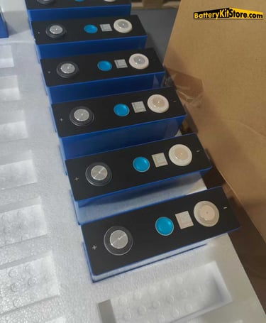 a group of batteries in a box