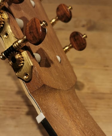 guitar head, sheller tuners