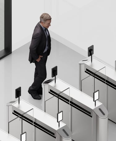 Keyspace Turnstile Gate