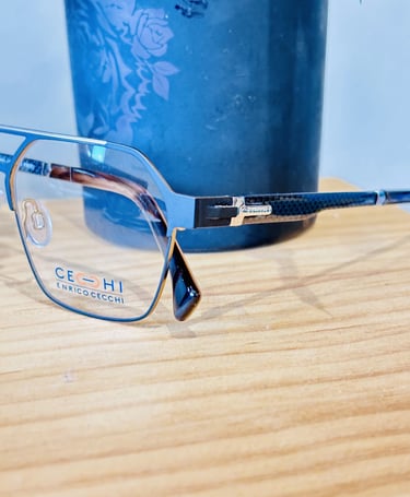 Lunettes Enrico Cecchi opticien Seignosse