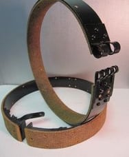 1912 Michigan Model K relined brake band in woven friction materials by the brake experts at 260-426-3331