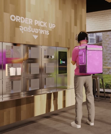 Keyspace Smart Food Pick Up Point