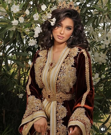 élégance et authenticité du caftan marocain