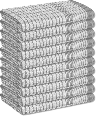 a stack of towels with a stack of towels
