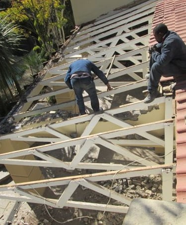 Krugersdorp structural roof restoration Environmental Pro Construction