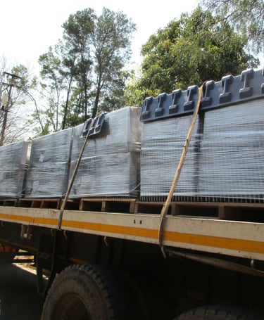 Roof tile delivery Hyde Park