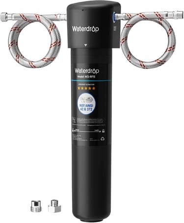 Filtro de agua bajo fregadero Waterdrop 15UA para filtración de agua en cocina