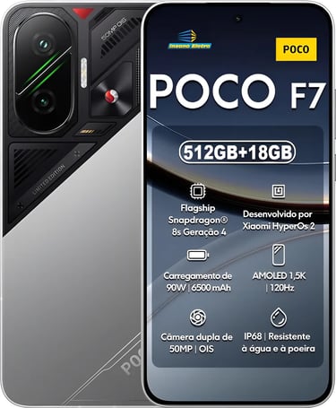 POCO F7 Pro: Desempenho Flagship por Preço de Intermediário