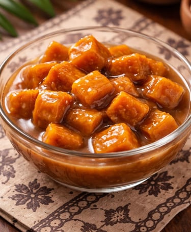 Fa’ausi maukegi pumpkin coconut