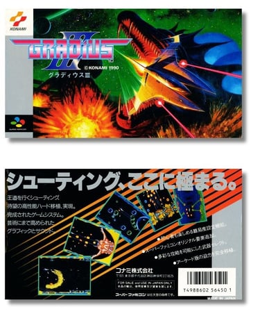 Gradius III 1990 Gênero: Ação » Tiro » Shoot-'Em Up, Desenvolvedora/Publicadora: Konami