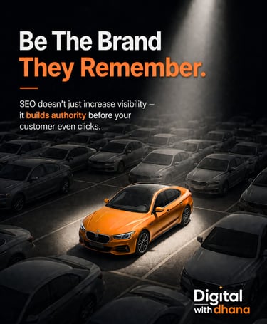 Digital With Dhana helping businesses improve Google rankings, local SEO, AI search visibility, and 