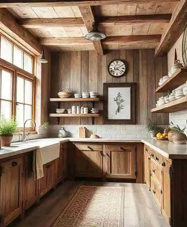 Cozy Rustic Kitchen Ideas: A Guide to Warm, Natural Designs