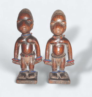 ibeji egbado egba ibedji twin figure jumeaux yoruba nigeria