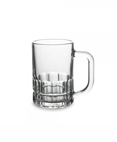 Caneca de Vidro de Chopp Lotus