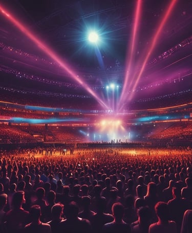 a large room with a few machines