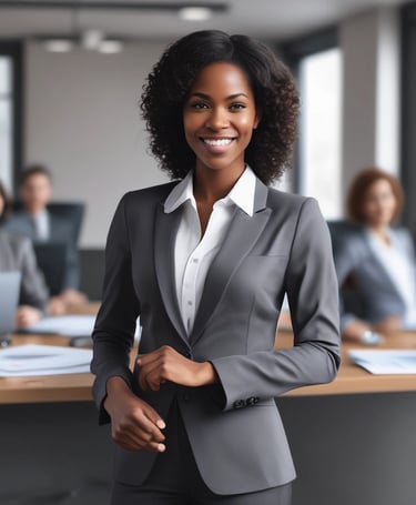 a man riding a skateboard down a street next to tall buildings