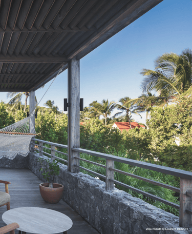 hammock sea view st jean st barth villa noah