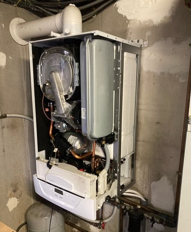 un dépannage de chaudière à Bérenx