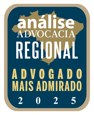 Selo Análise Advocacia Regional - Advogado Mais Admirado 2025