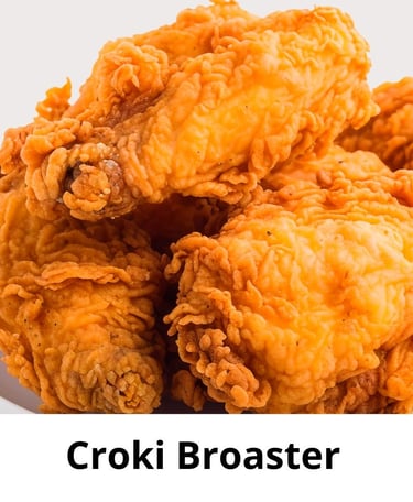 Croki Broaster, pollo Broaster en Cajamarca