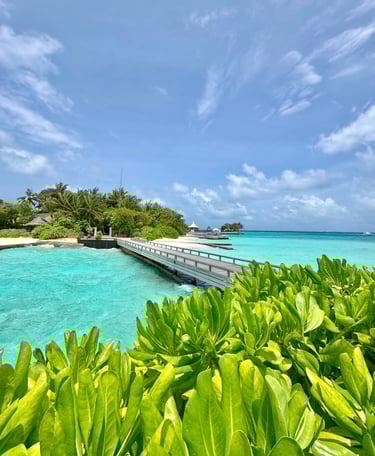 Baros Maldives jetty