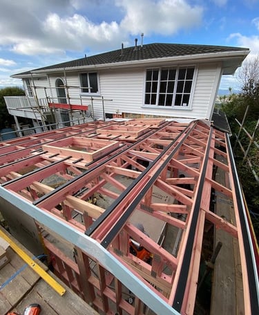 Hataitai home extension Peaky Builders