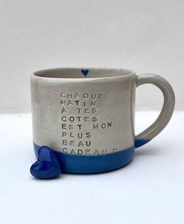 une tasse sur mesure mesure pour la saint Valentin 