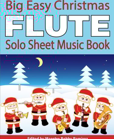 Big Easy Flute Solo Sheet Music Book
