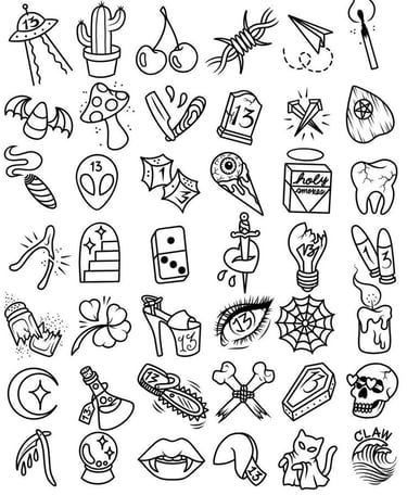 mini tattoo design
