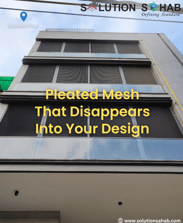 Pleated mesh in paschim vihar