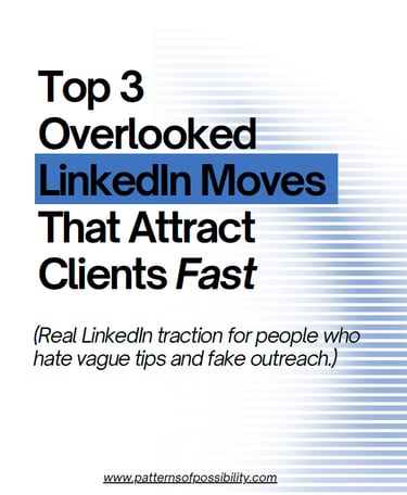 Top 3 Overlooked LinkedIn Moves — free guide for neurodivergent professionals and AuDHD entrepreneur