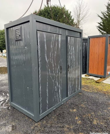 BLOC SANITAIRE / DOUCHE GRIS 2