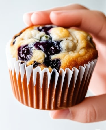 easy blueberry muffins recipe