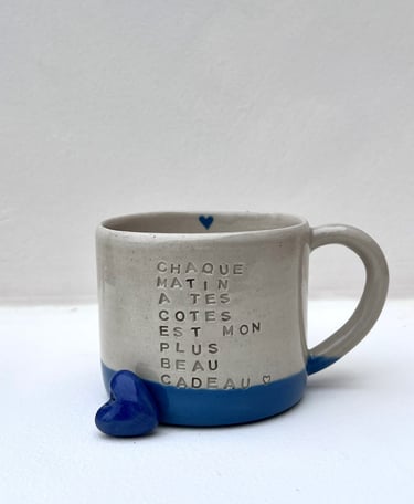 une tasse sur mesure mesure pour la saint Valentin 