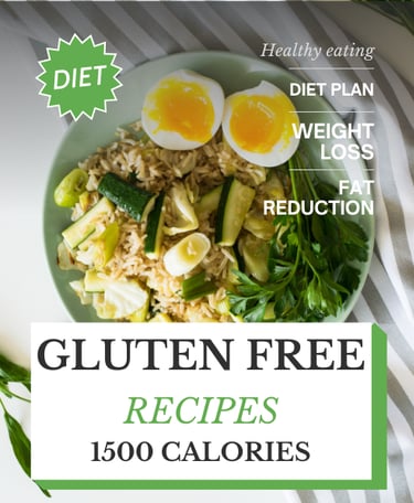 wheat free Diet plan, gluten free eating plan 1500 calories